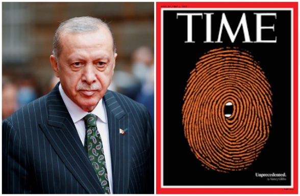 Ըստ ամերիկյան Time-ի՝ Էրդողանն իր անձնականը ավելի բարձր է գնահատում իր երկրից, որի արդյունքում տուժում են Թուրքիայի շահերը